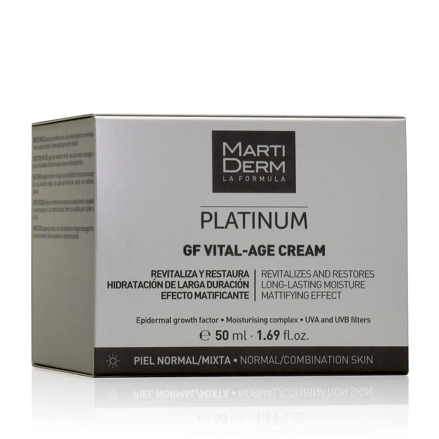 MARTIDERM - Platinum GF Vital-Age Crema Piel Normal/Mixta (50ml) - Imagen 3