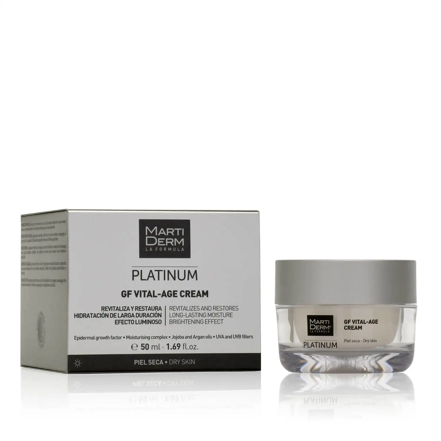 MARTIDERM - Platinum GF Vital-Age Crema Piel Seca (50ml) - Imagen 2
