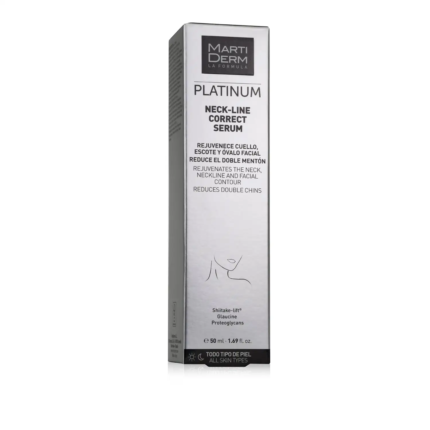 MARTIDERM - Suero Corrector de Línea de Cuello Platino (50ml) - Imagen 3