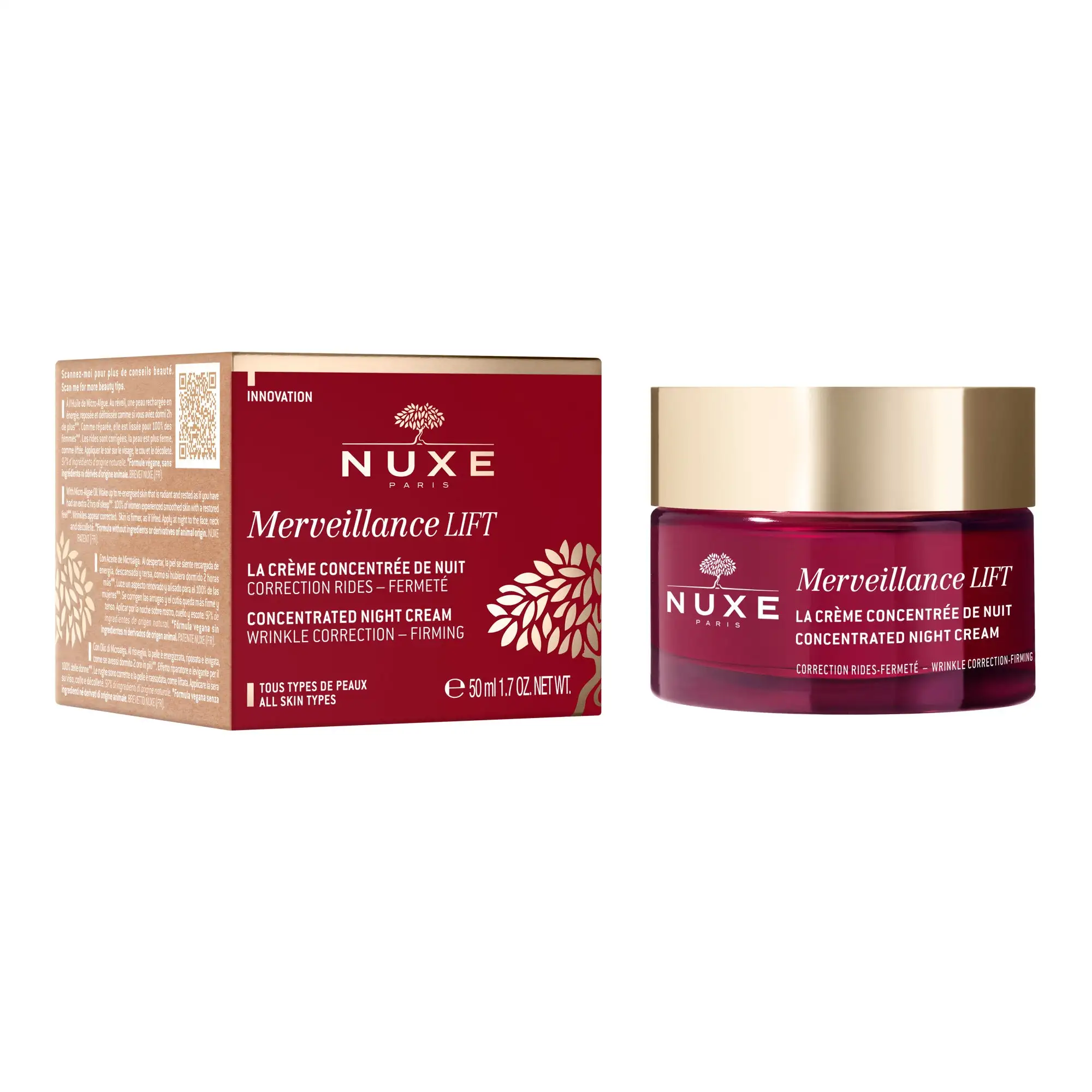 Merveillance Lift Crema de Noche Concentrada (50ml) - Imagen 2