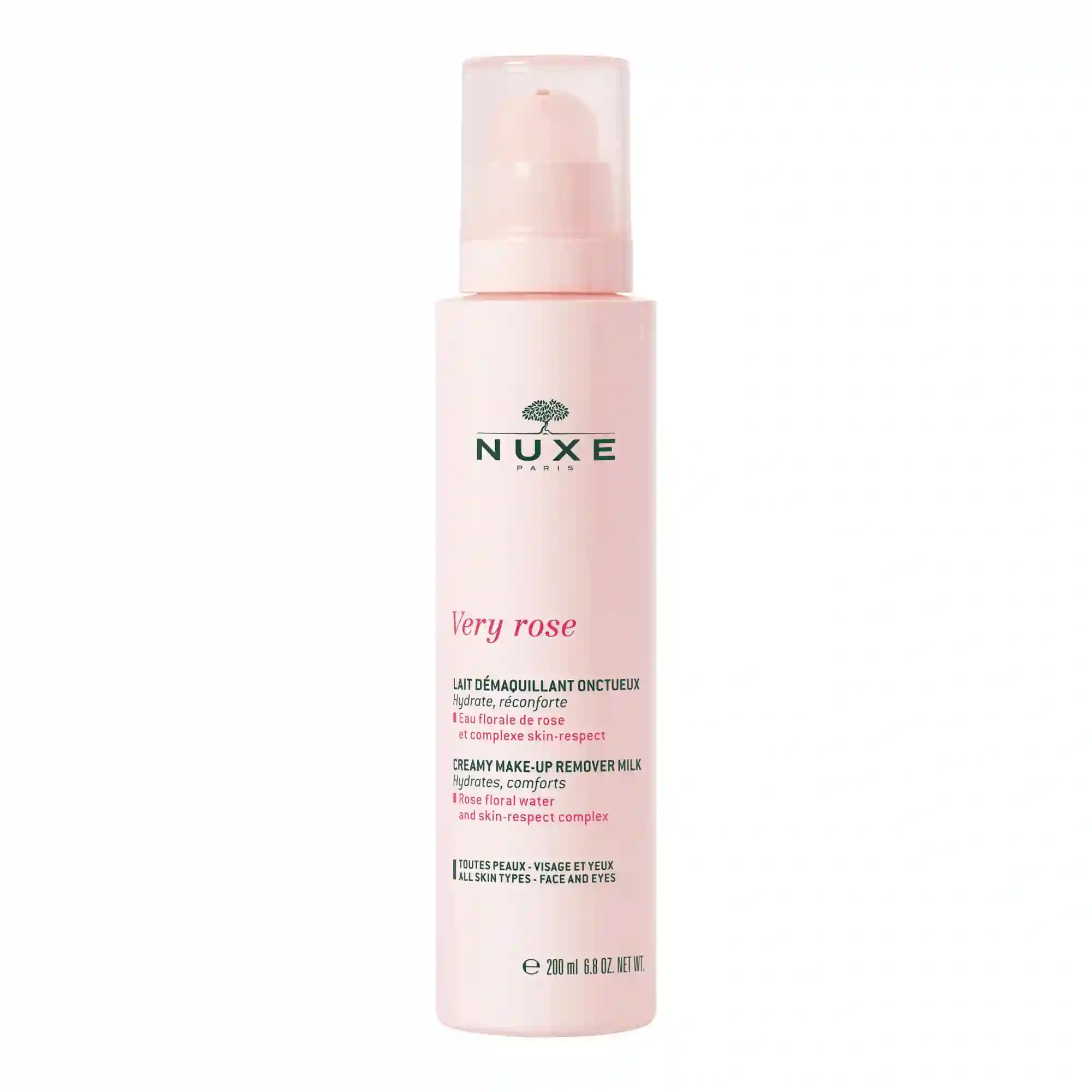 Very Rose - Leche desmaquillante con pétalos de rosa (200ml)