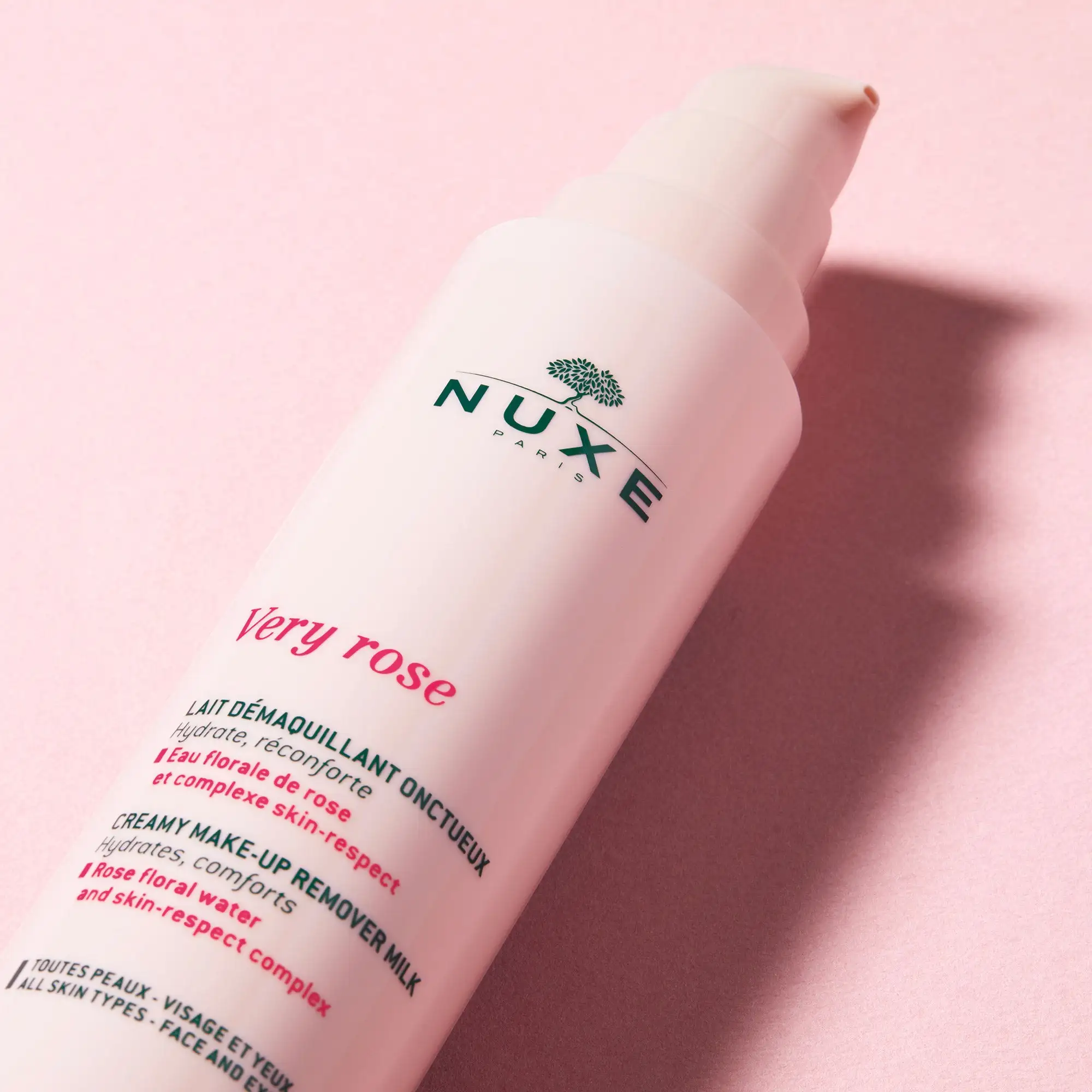 Very Rose - Leche desmaquillante con pétalos de rosa (200ml) - Imagen 2