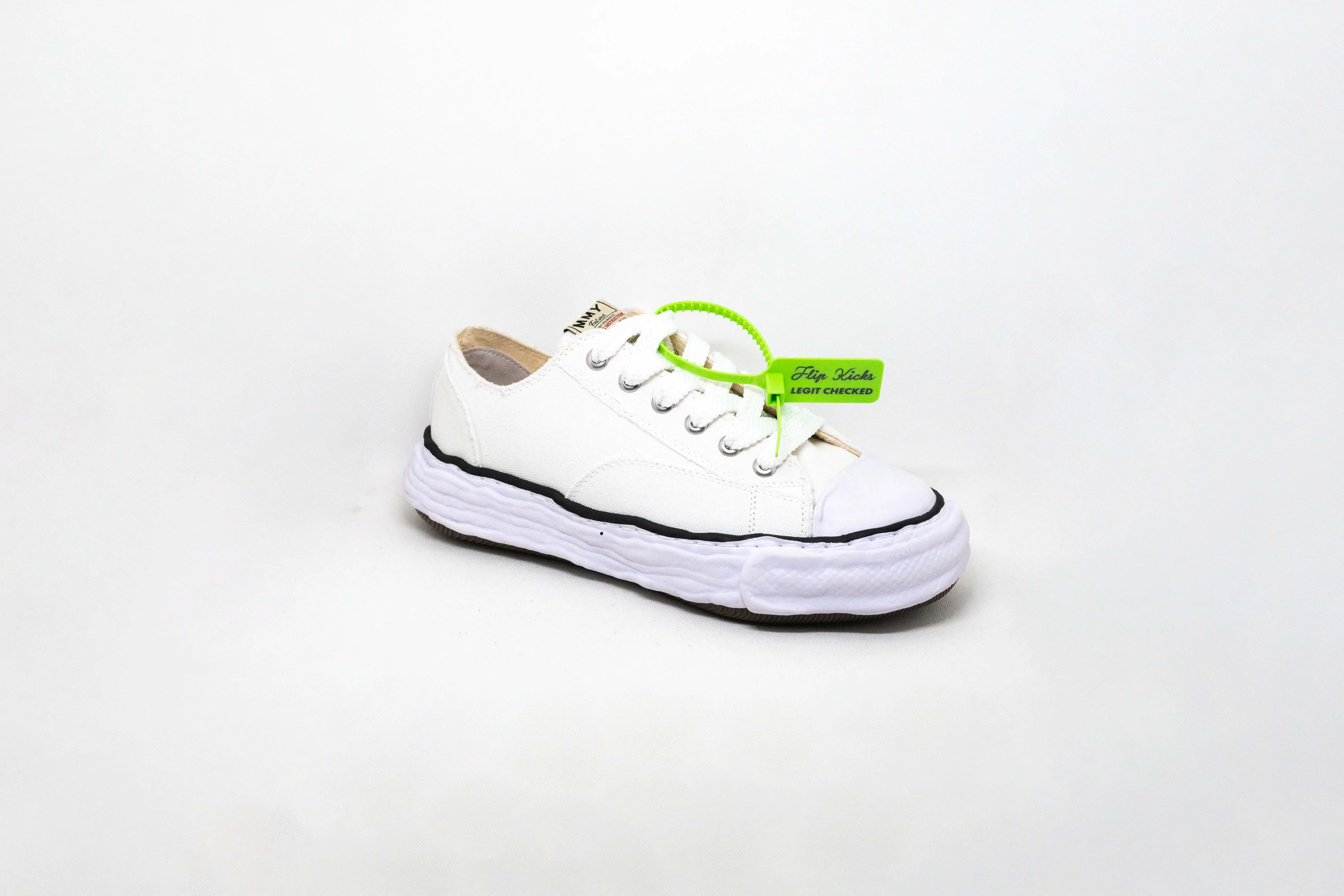 Maison Mihara Yasuhiro Peterson OG SOLE CANVAS LOW WHITE (sin caja)