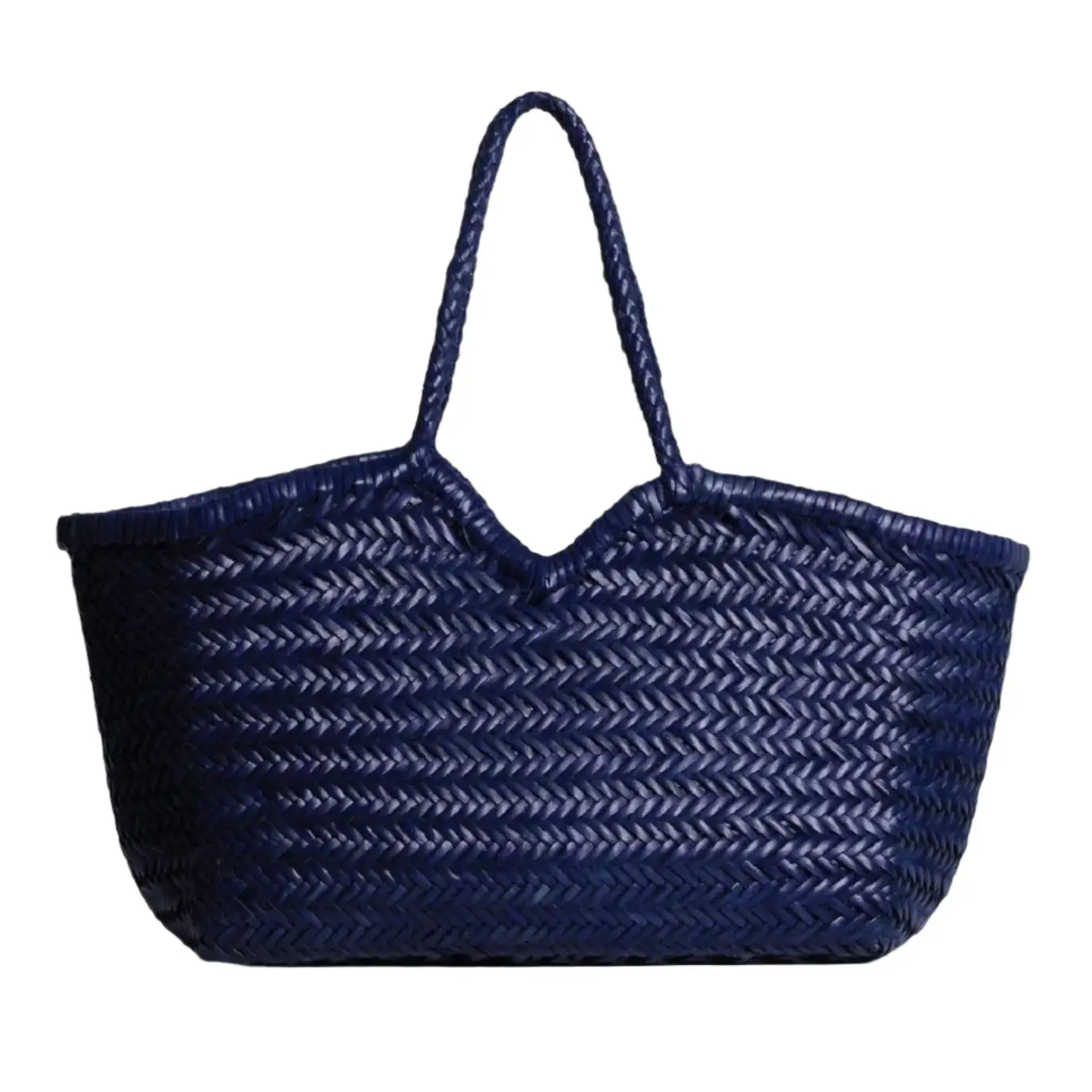 Tote de cuero tejido - Imagen 6