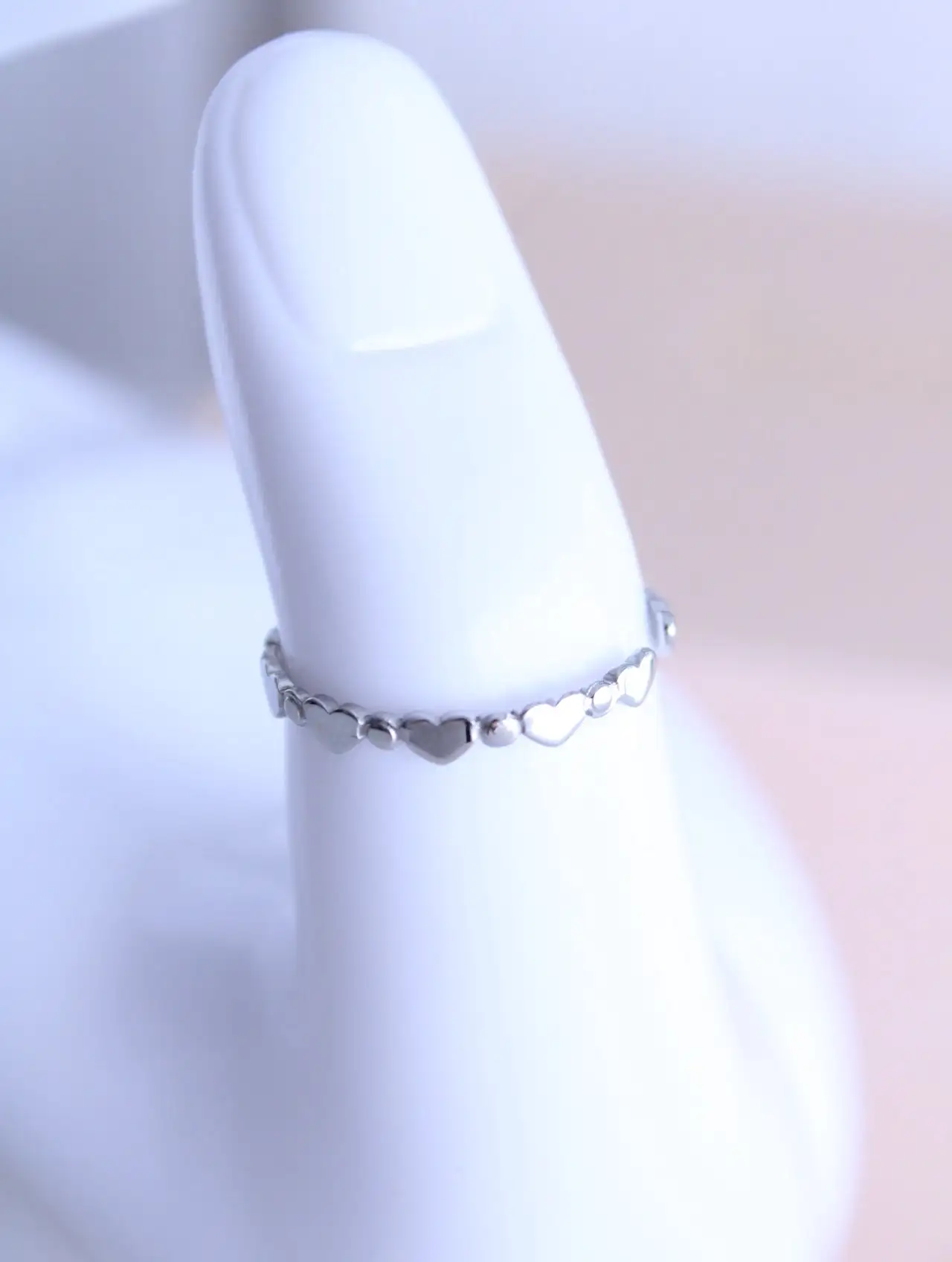 Anillo Mini Corazones - Imagen 3