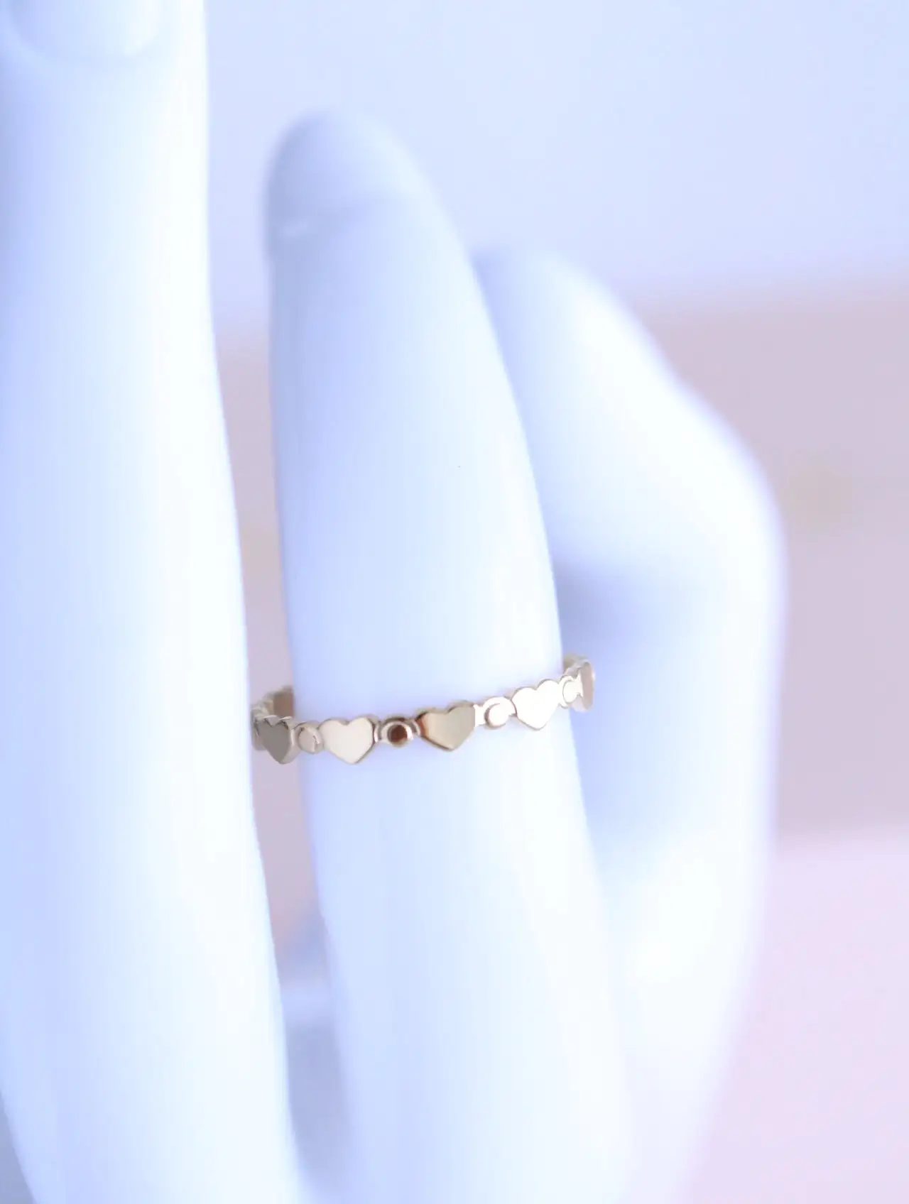 Anillo Mini Corazones - Imagen 4
