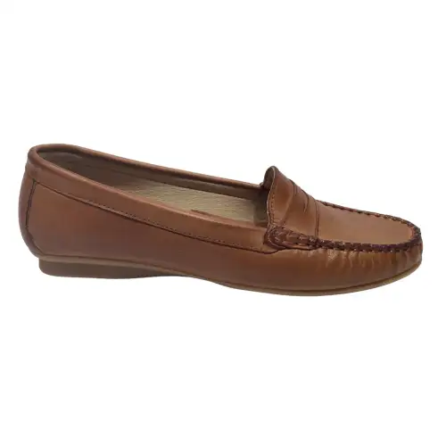 MOCASINES MARRON PARA MUJER PAR Y MEDIO 1705