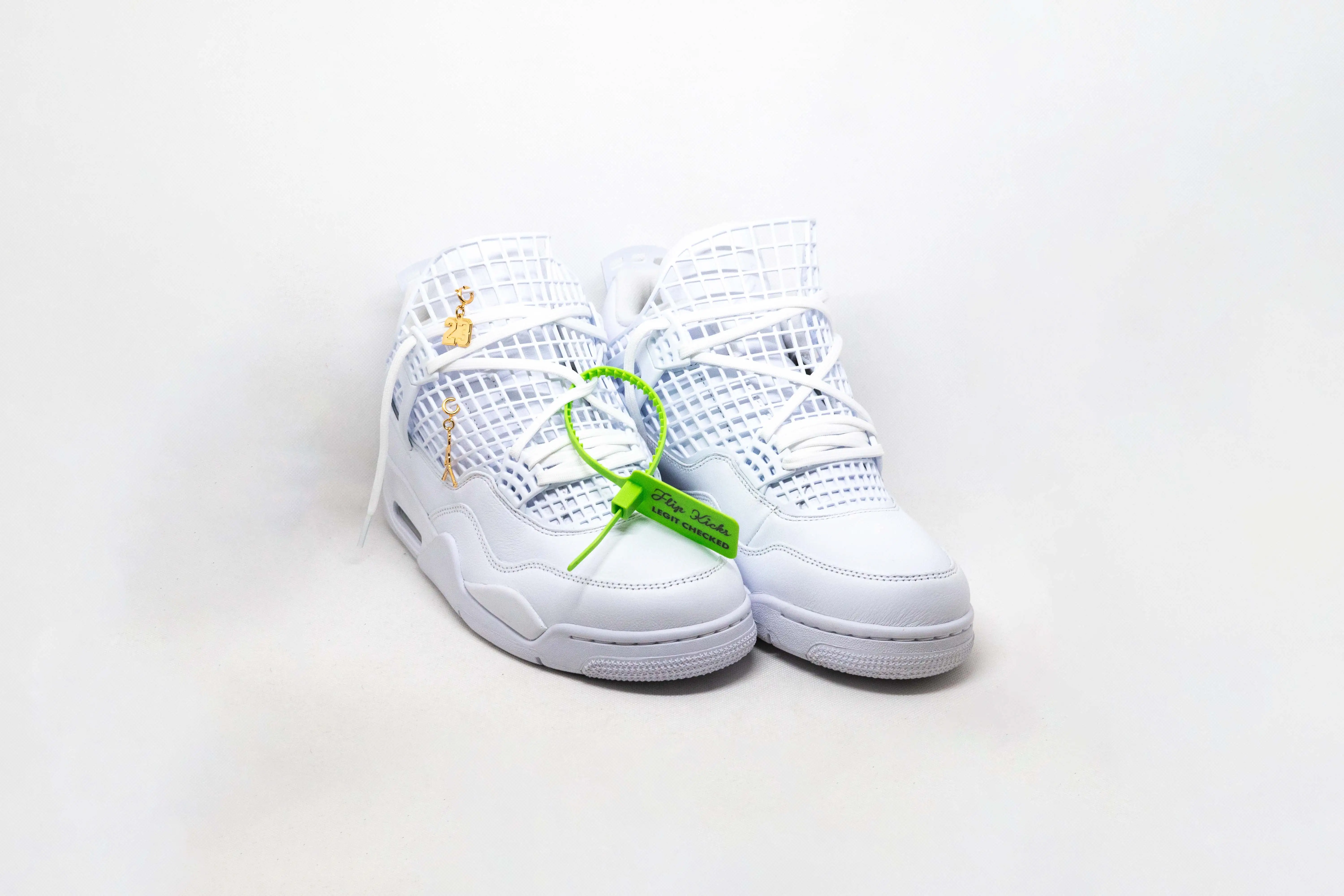 Jordan 4 NET BLANCO W - Imagen 2