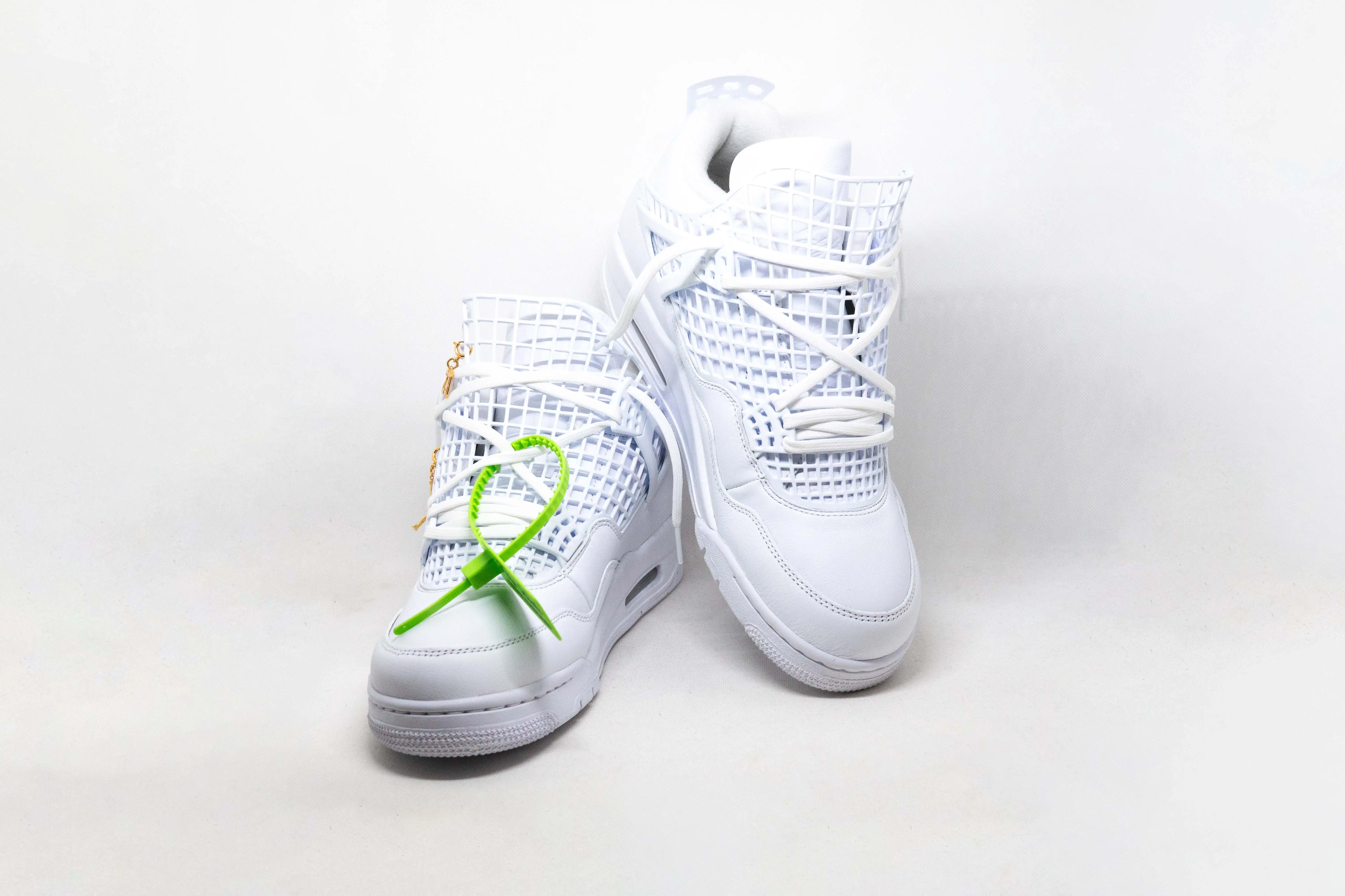 Jordan 4 NET BLANCO W - Imagen 3