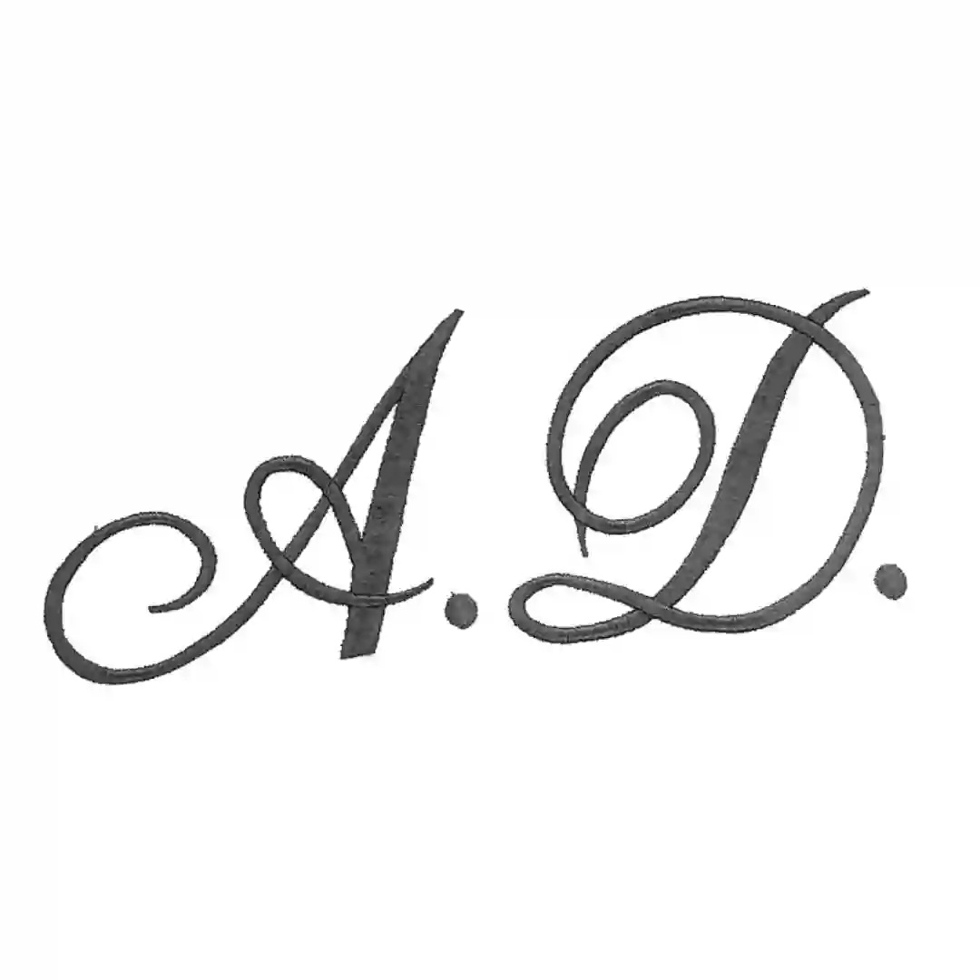 initials embroidery