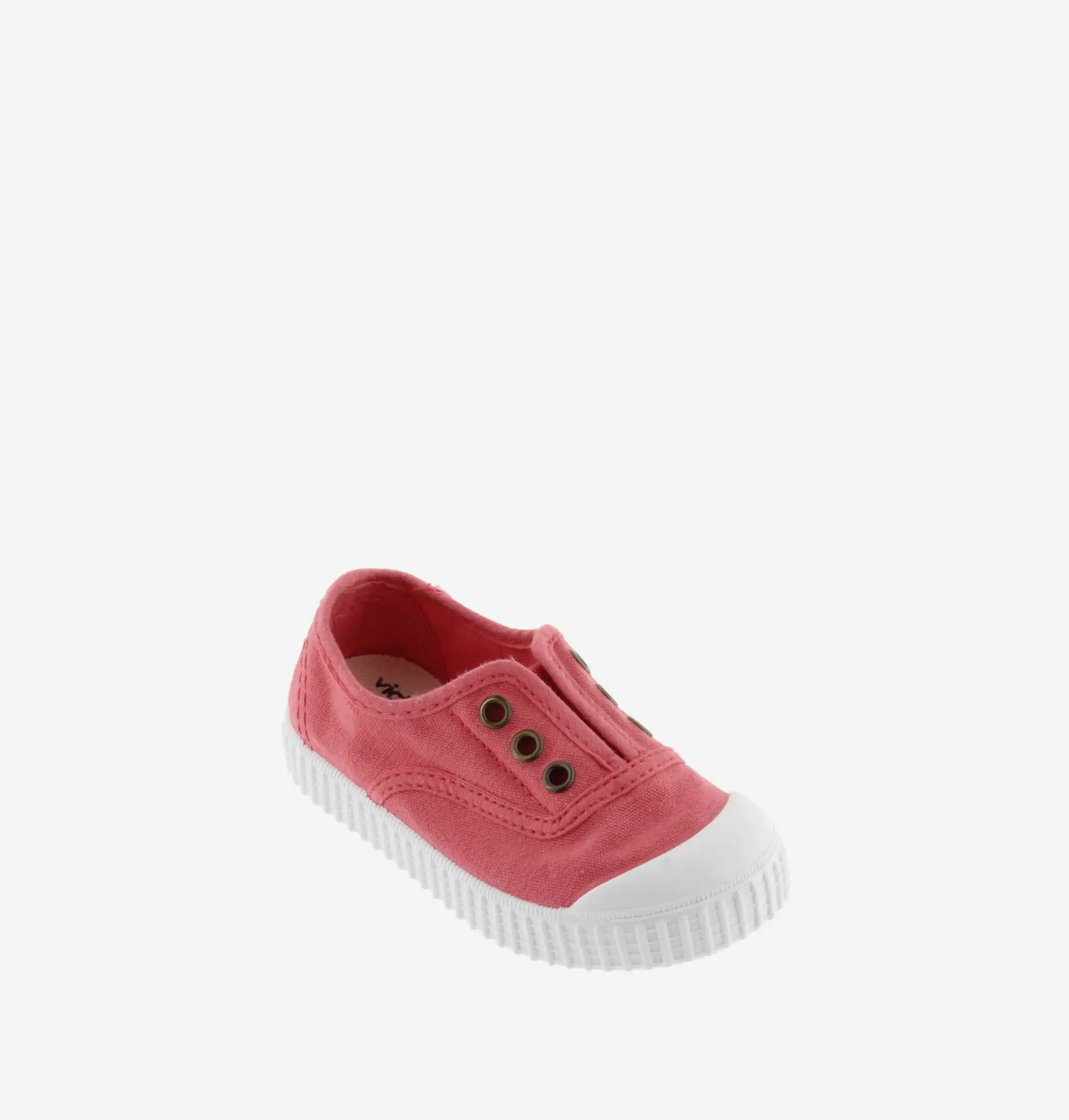 Coral canvas sneakers - Image 2