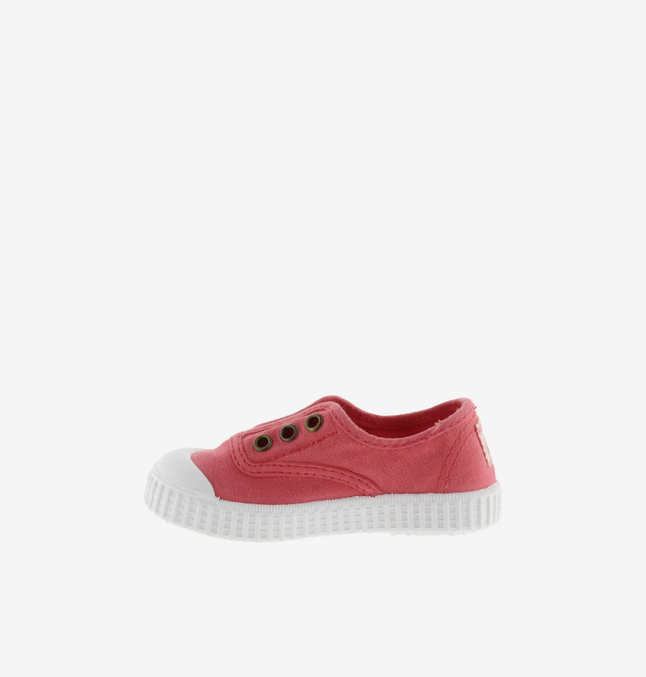 Coral canvas sneakers - Image 4