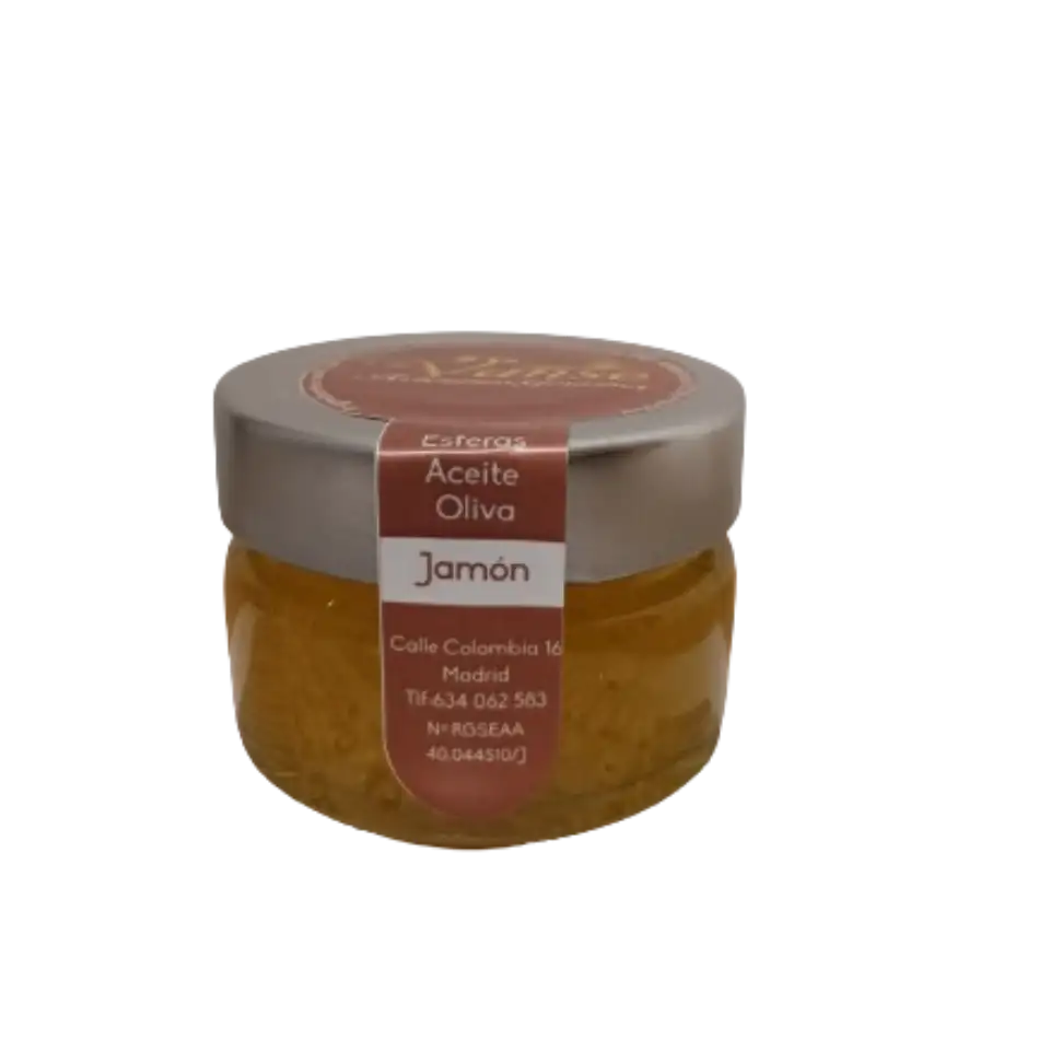 Perlas de Aceite de Oliva sabor Jamón 80 g