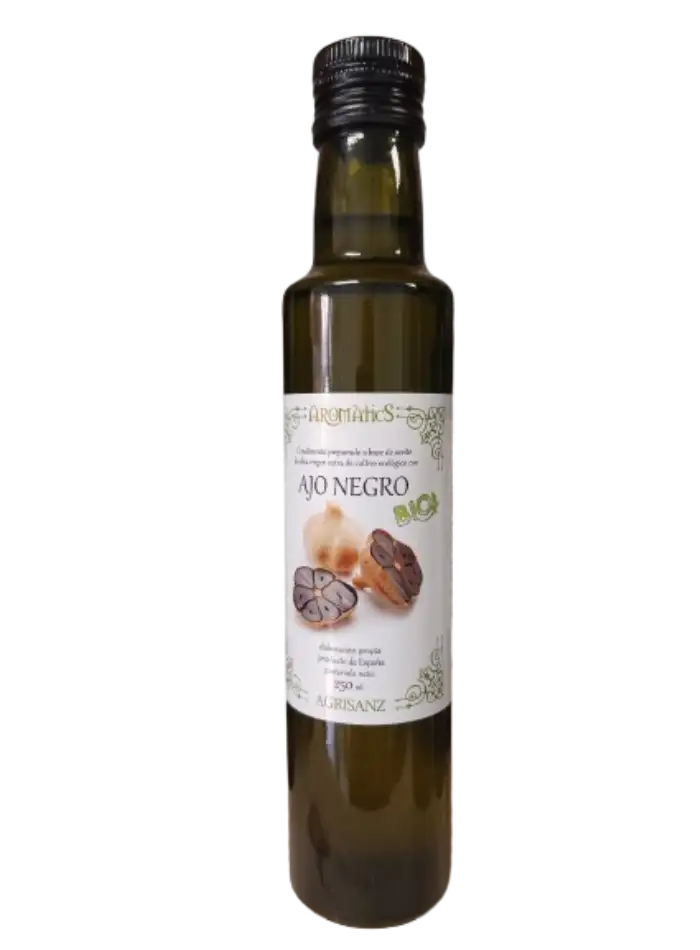 Aceite de Oliva Virgen Extra y Ajo Negro 250 ml