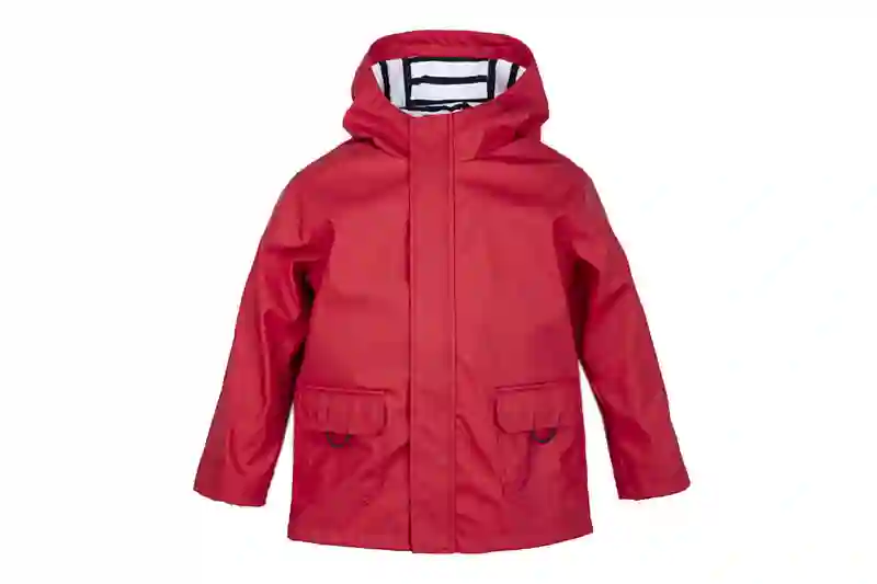 Chubasquero Ígor Rojo. Tallas 2 a 10.