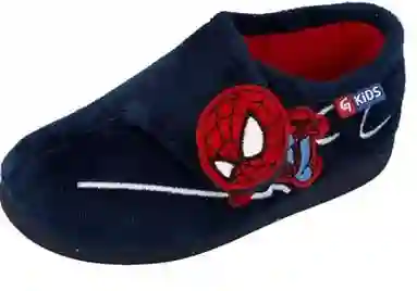 Zapatilla cada Spiderman con velcro. Tallas 29 al 36