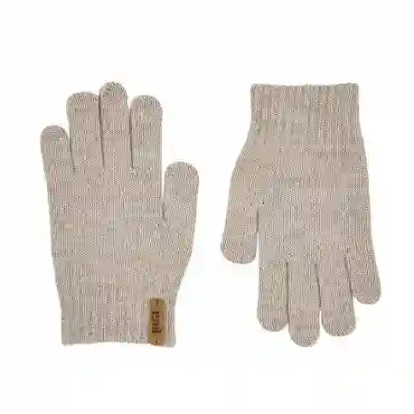 Guante mezcla lana merino turrón. Tallas 4 a 10.