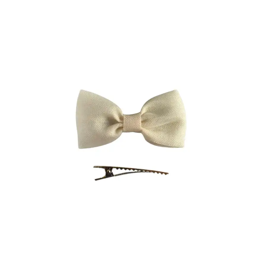 Pinza Lacito Tul Rústico Crudo