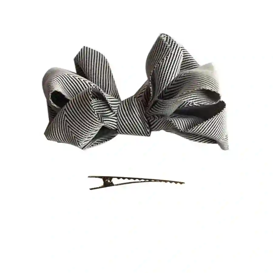 Pinza espiguilla negra
