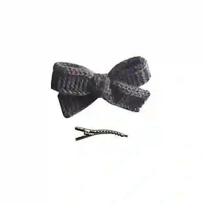 Pinza lazo punto bobo Gris