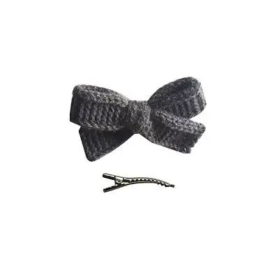 Pinza lazo punto bobo Gris