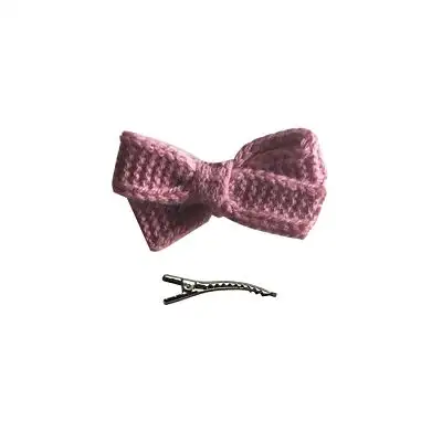 Pinza lazo punto bobo Rosa Maquillaje