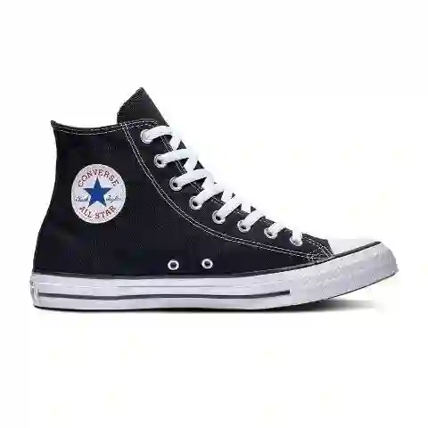converse all star lona negra