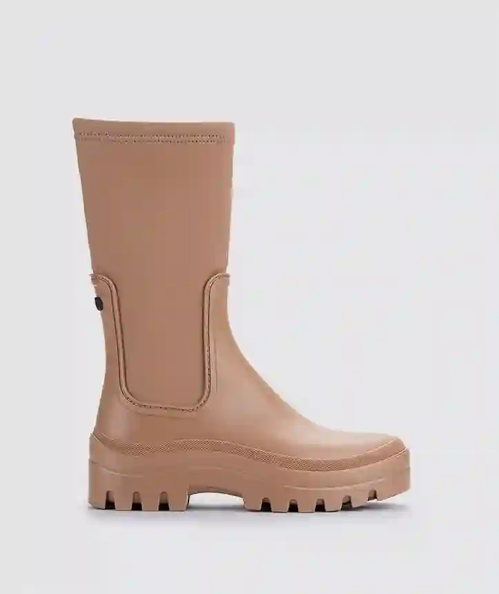 Bota de agua SOUL monocolor cuero. Tallas 36 a 39.