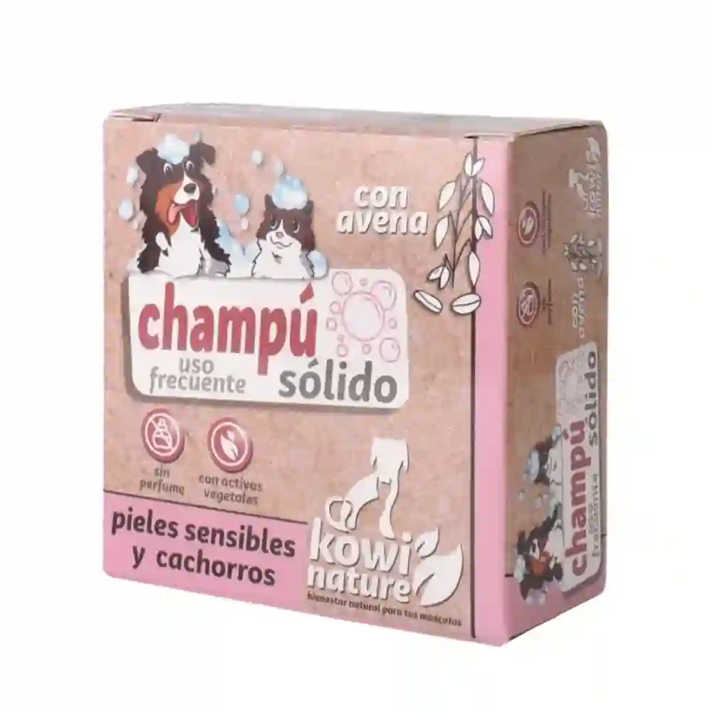Champú Sólido de Avena Pieles Sensibles Y Cachorros