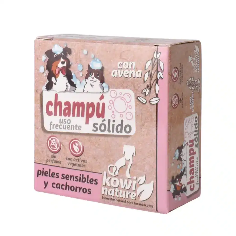 Champú Sólido de Avena Pieles Sensibles Y Cachorros
