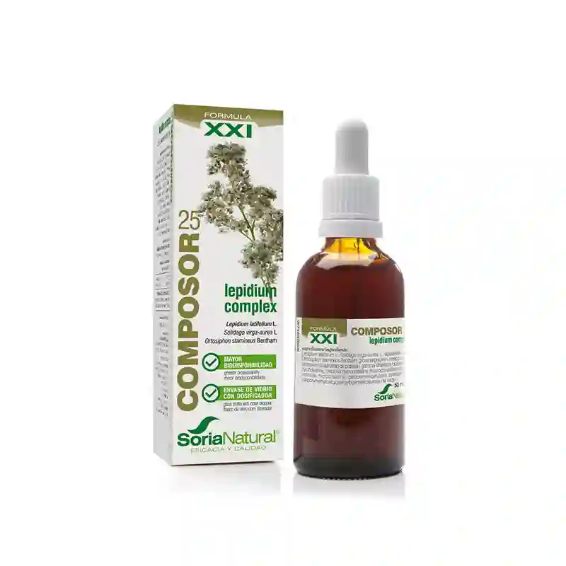 Composor 25 complejo de lepidium soria natural