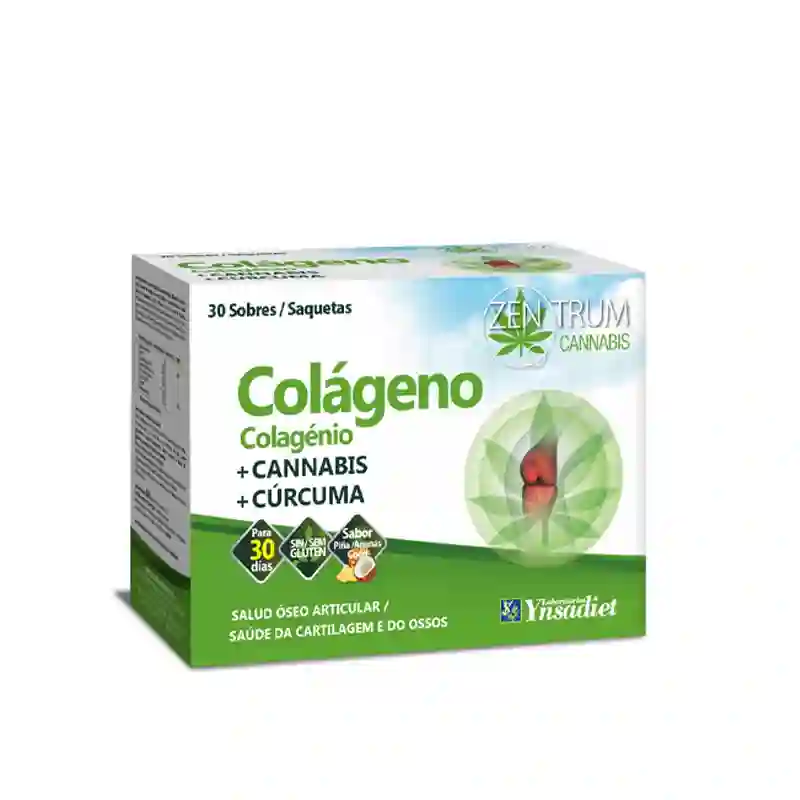 Colímeno Cannabis Con Cbd Ynsadiet Zentrum 30 Sobres