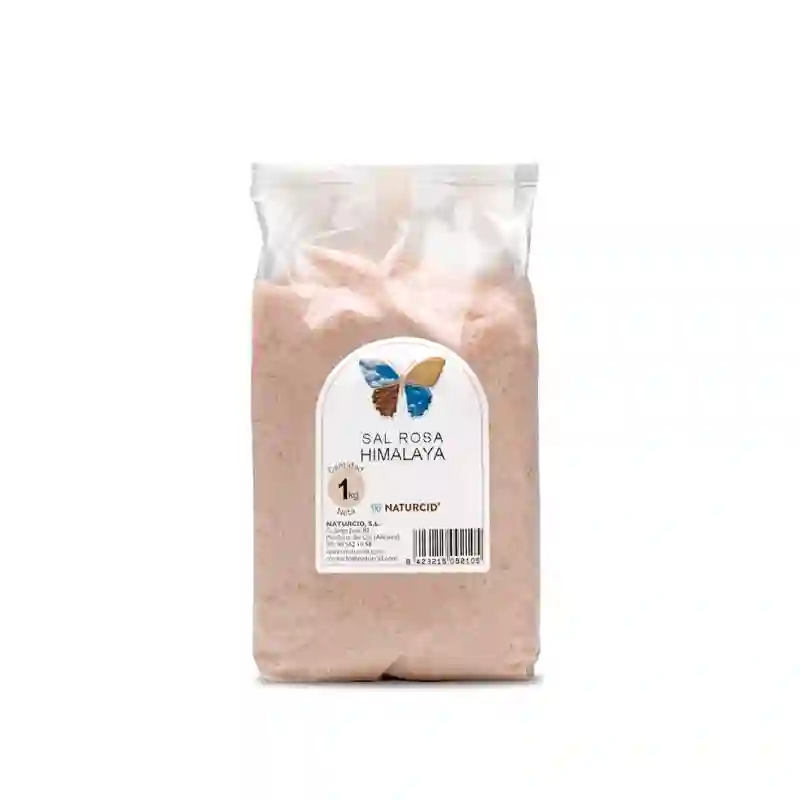 Sal rosa fina del Himalaya Naturcid 1 kg.