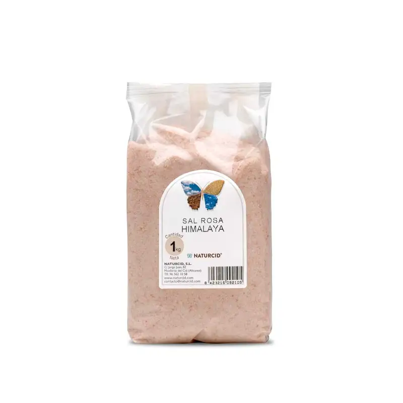 Sal rosa fina del Himalaya Naturcid 1 kg.