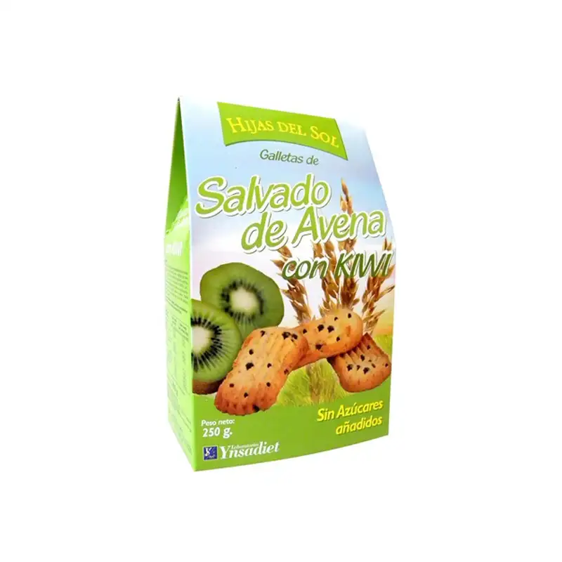 Pastas Dulces de Salvado de Avena Con Kiwi Hijas del Sol