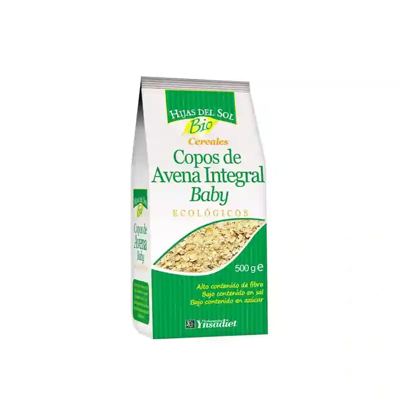 Copos de Avena Integral Baby Hijas del Sol 500 Gr.