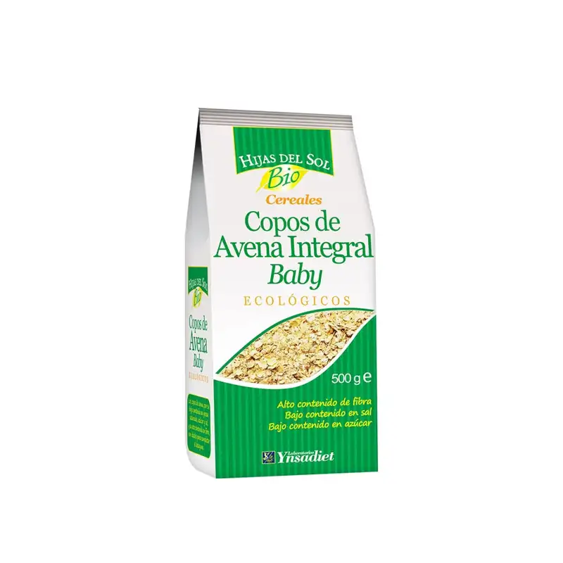 Copos de Avena Integral Baby Hijas del Sol 500 Gr.