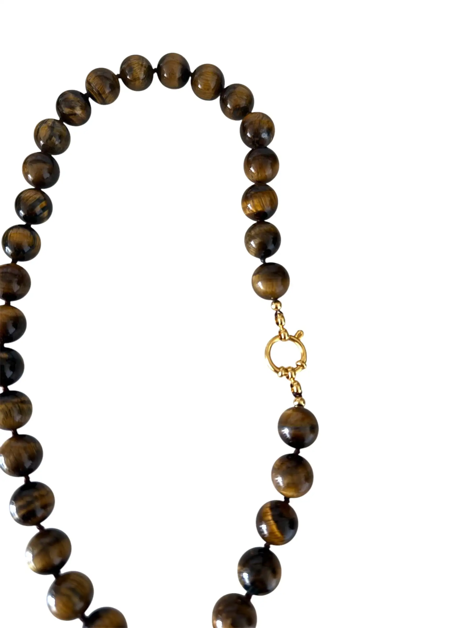 Tigre eye stones necklace - Image 2