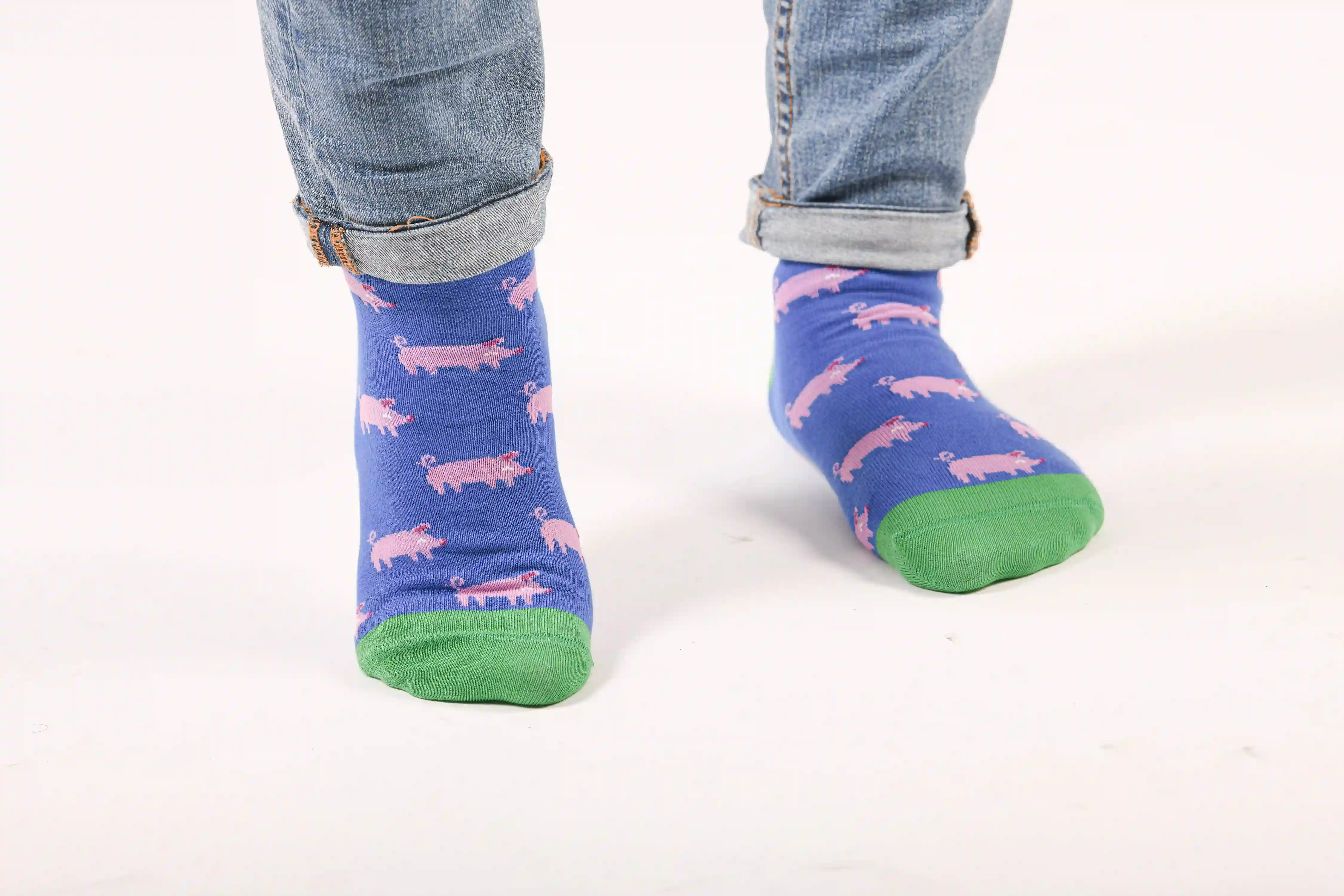 Calcetines  Divertidos de Cerdos Unisex