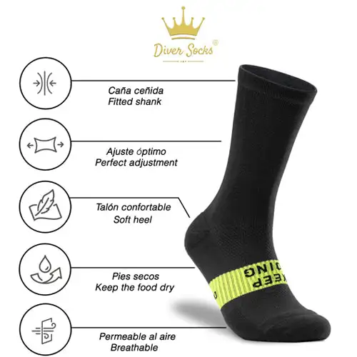 Black running socks man - Image 5