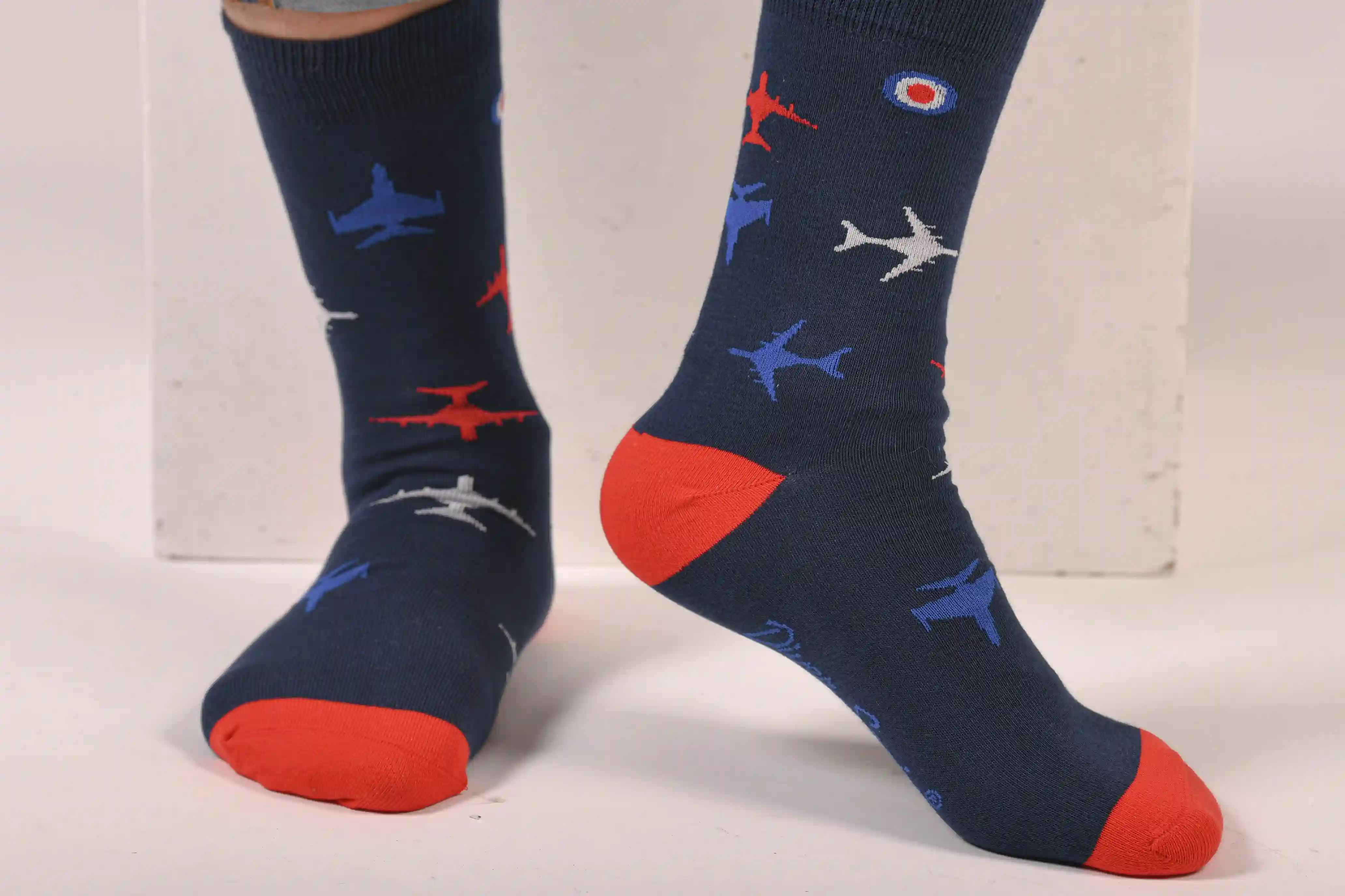 Calcetines Divertidos Aviones Air Force