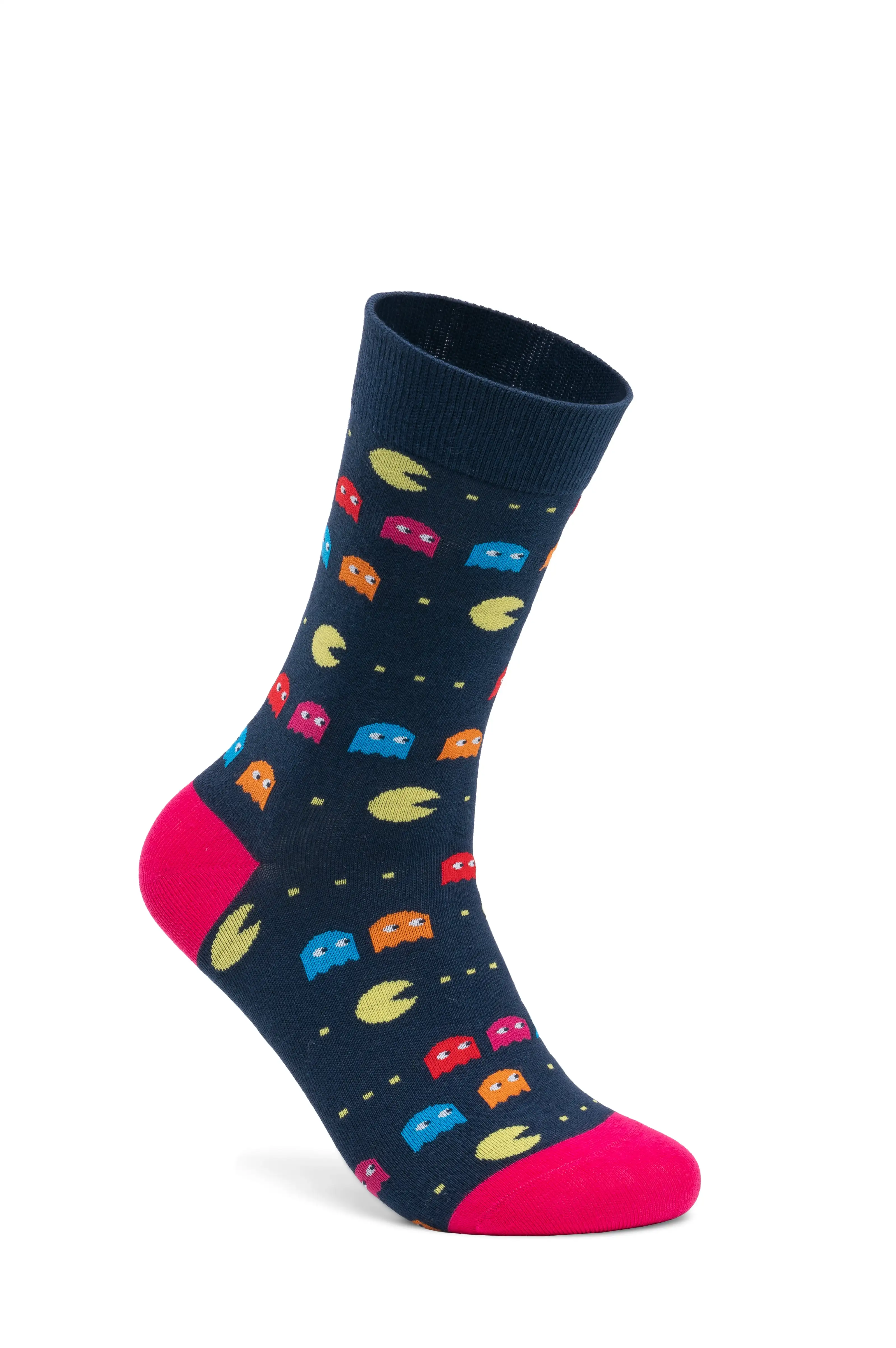 Funny socks eat coconos - Pacman woman - Image 4