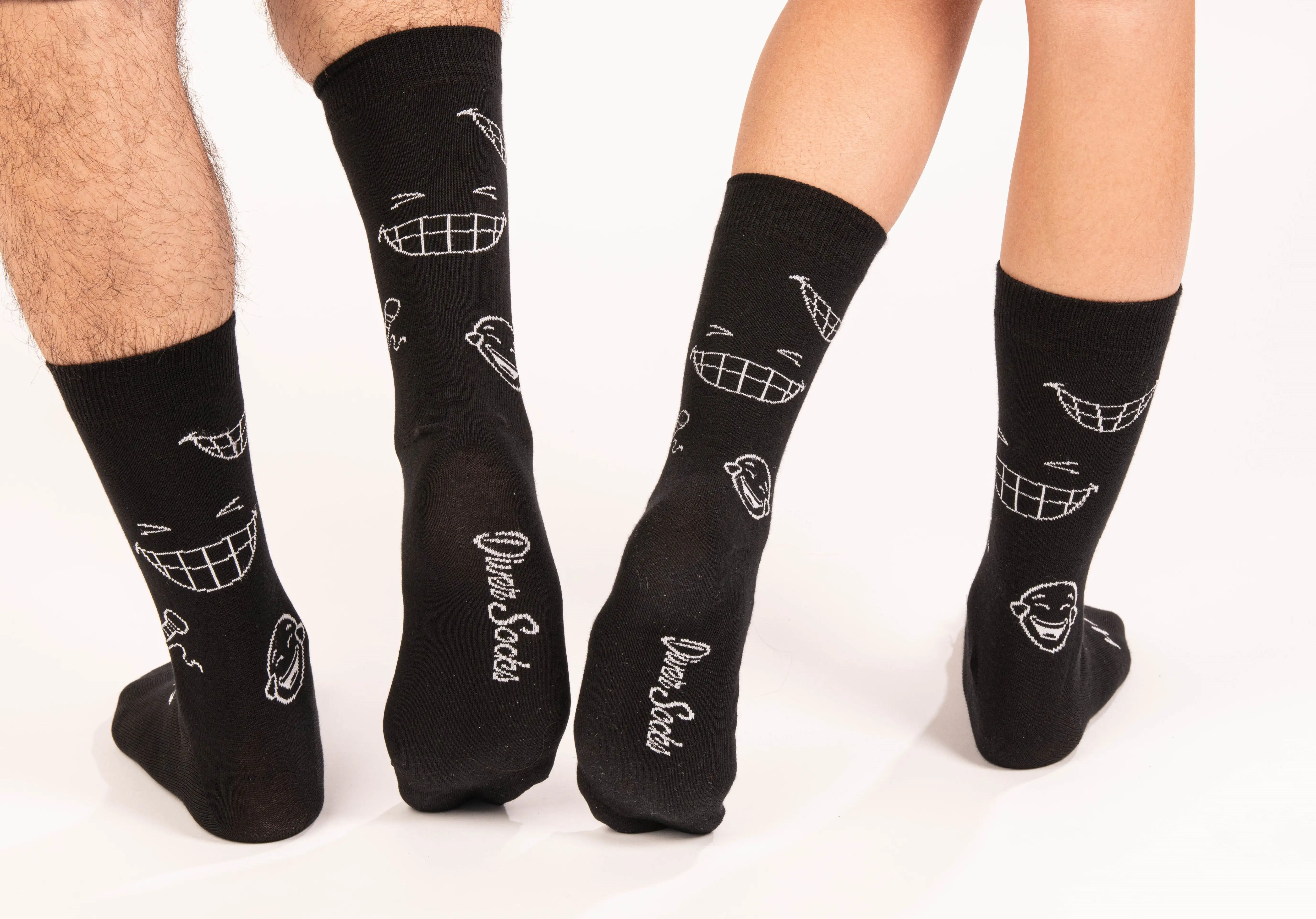 Fun socks with unisex humor motive - Image 3