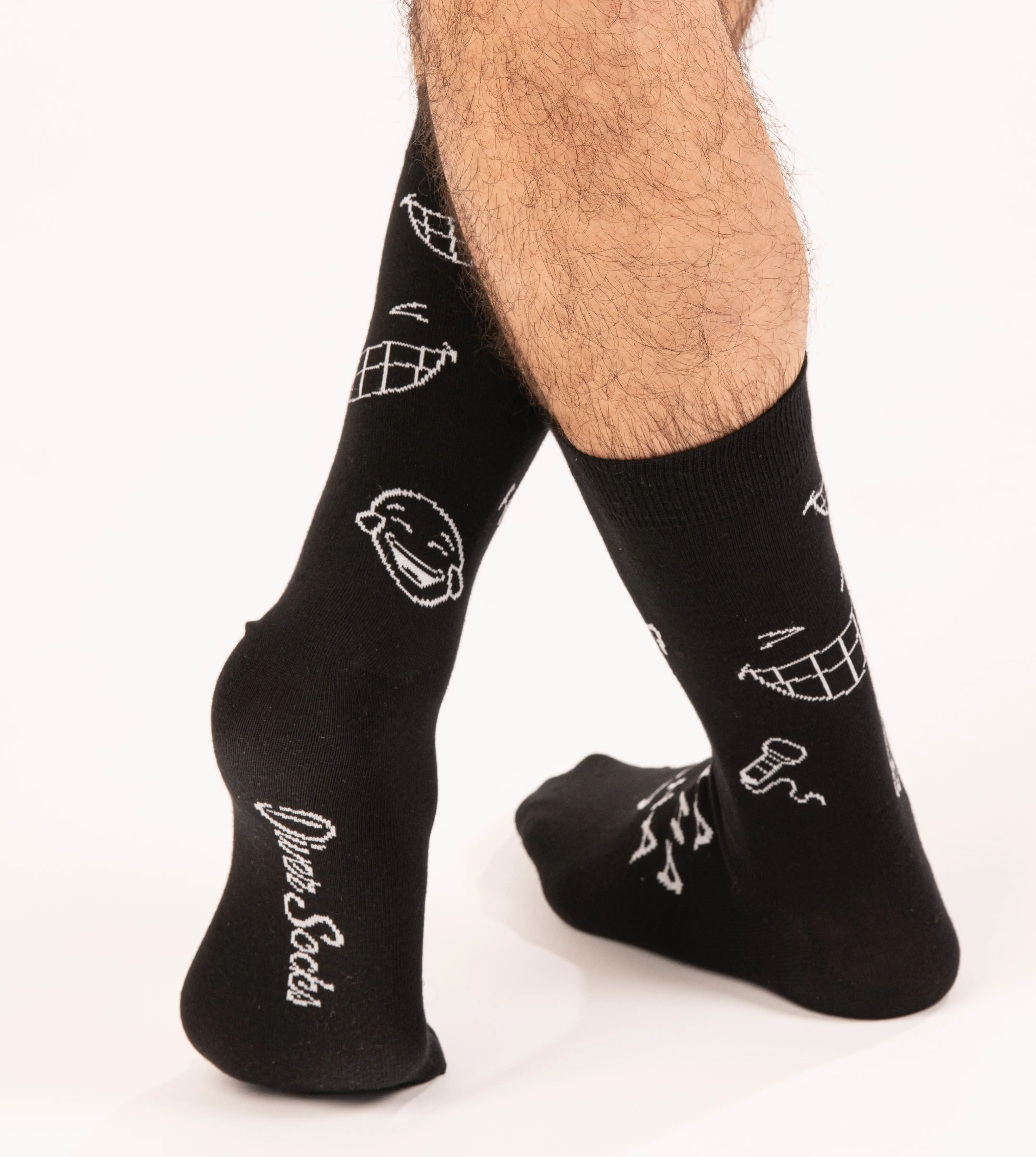 Fun socks with unisex humor motive - Image 4