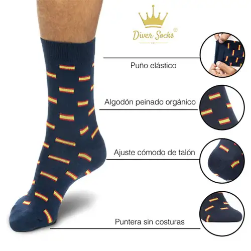 Fun socks of Spain man - Image 5