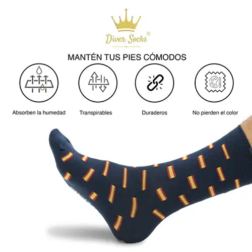 Fun socks of Spain man - Image 7