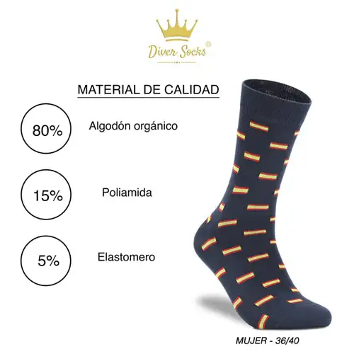 Calcetines Divertidos de España Mujer - Imagen 7