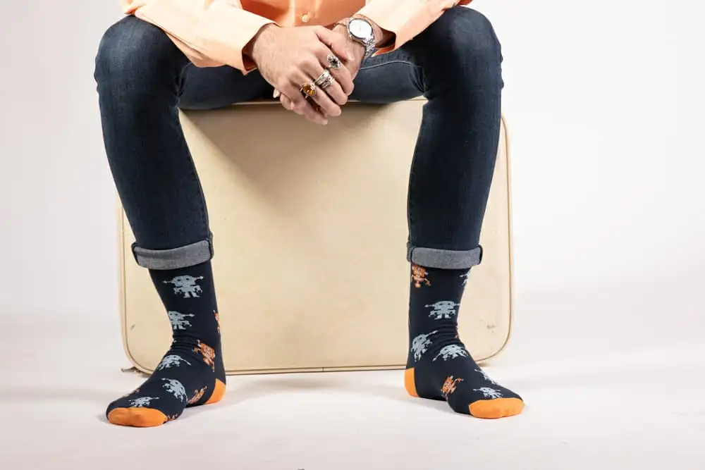 Fun robots socks - Image 2