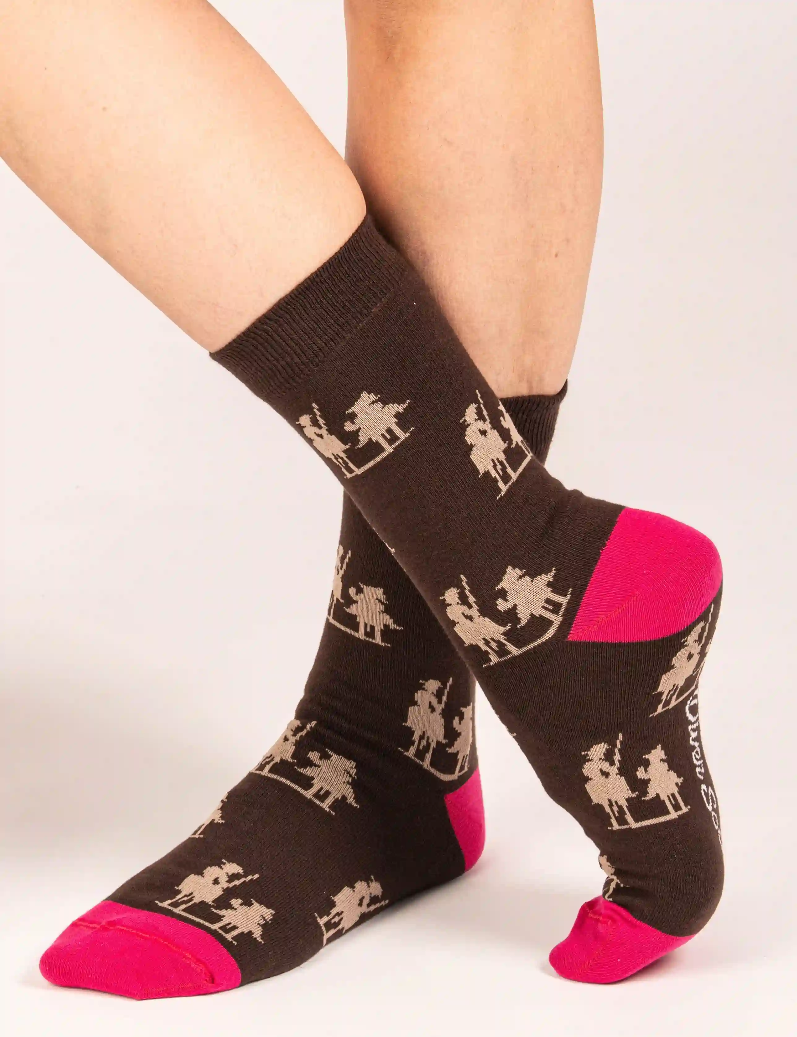 Socks the quijote woman