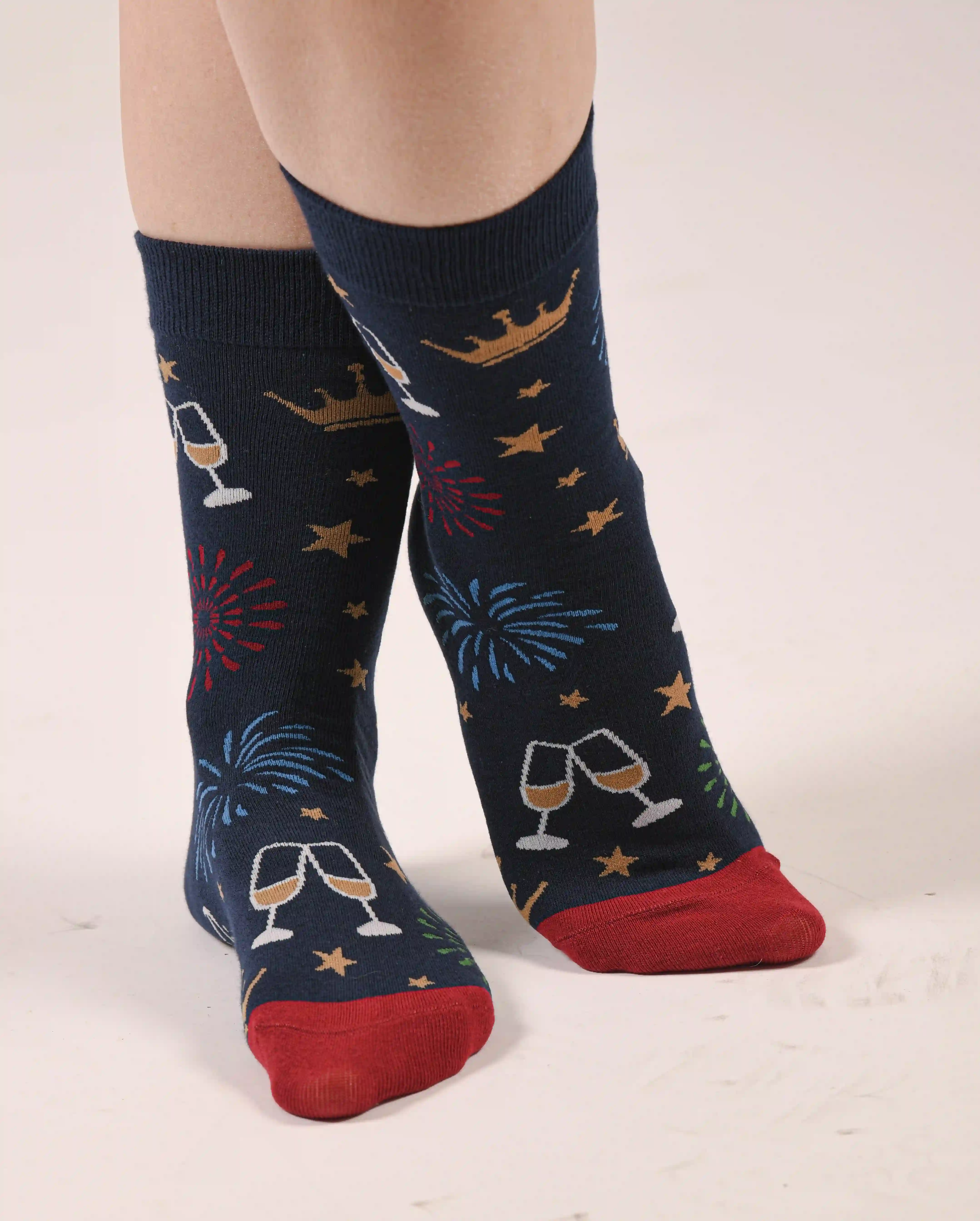 Christmas socks toast unisex